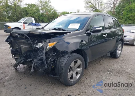 2007 Acura Mdx Sport Package z USA, uszkodzony, nr VIN 2HNYD28807H520132